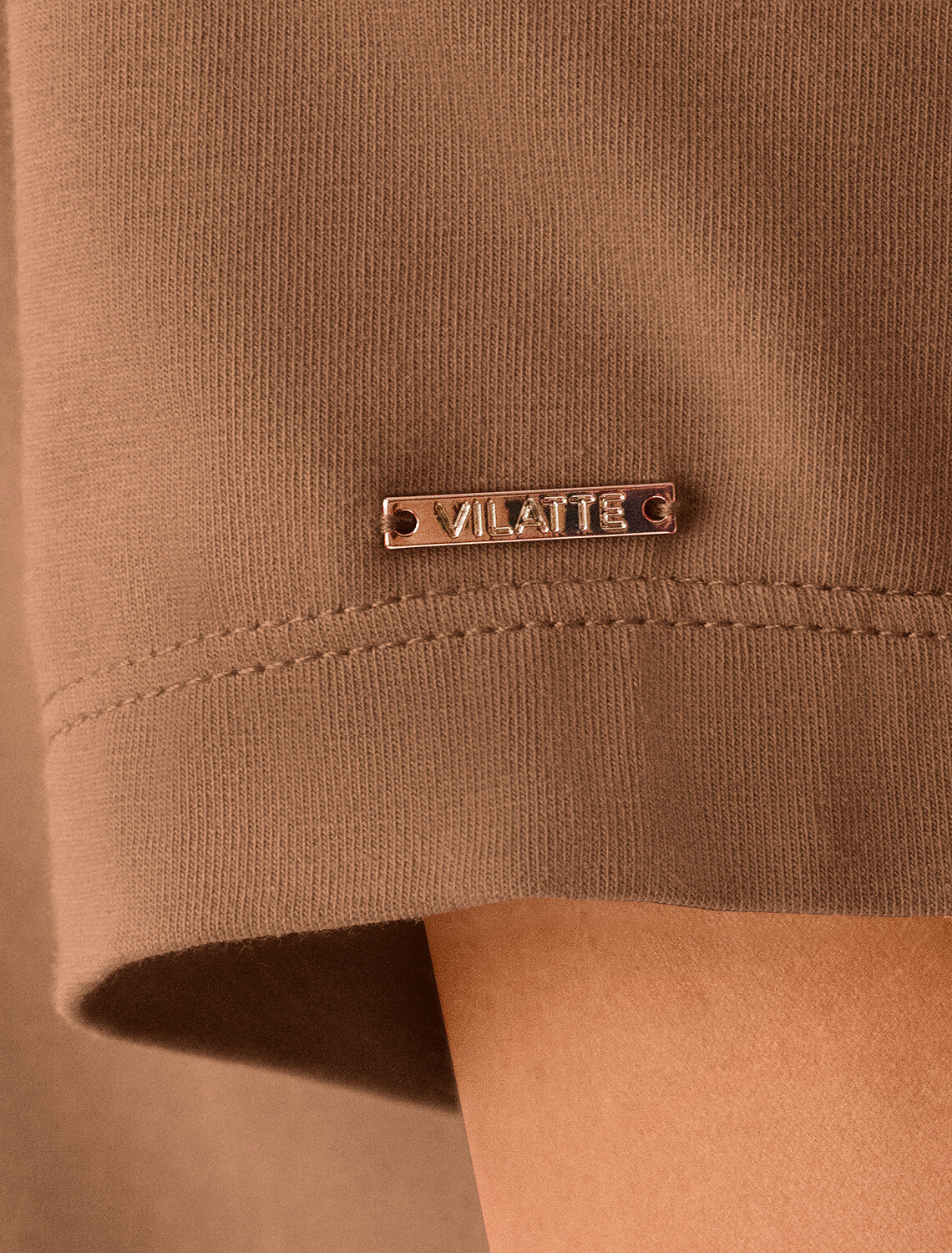 VILATTE Футболка 533479 D49.096 карамель