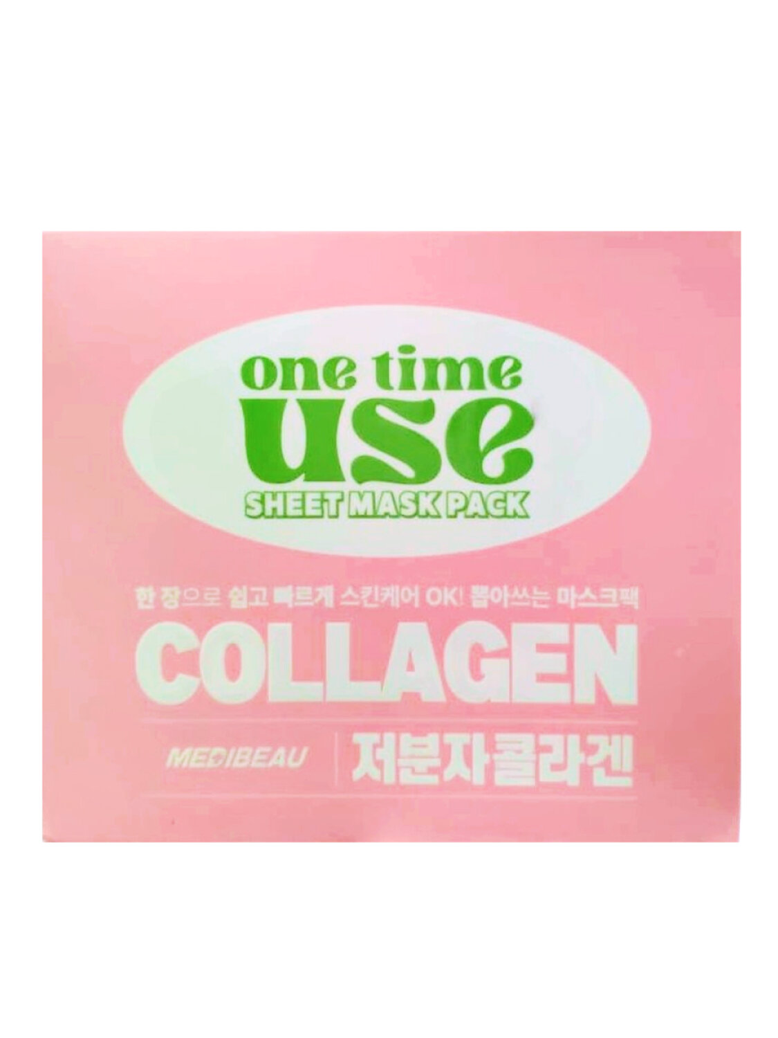 MEDIBEAU Набор тканевых масок для лица с коллагеном / One Time Use Collagen Sheet Mask Pack, 30 шт. 533508 25383