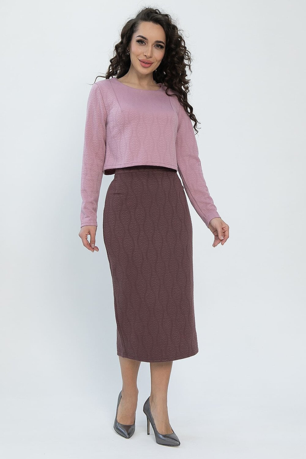 LT Collection Костюм 533673 К11857 розовый