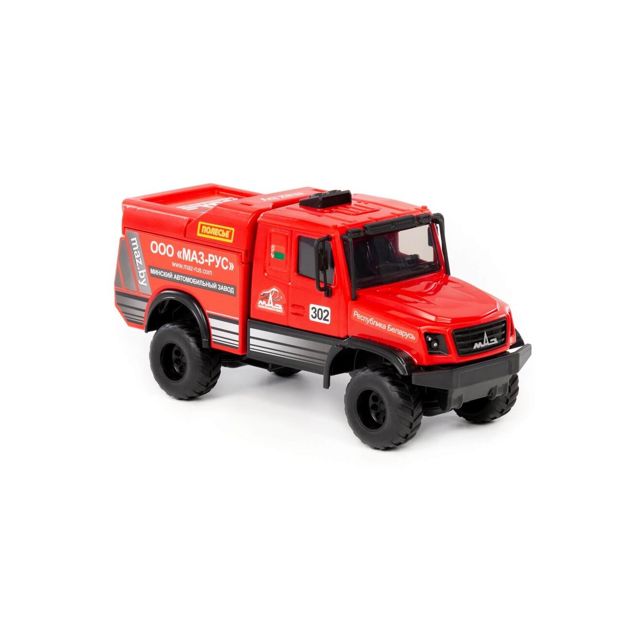 Полесье Гоночный грузовик МАЗ-6440RR инерционный (в коробке) 534019 57314