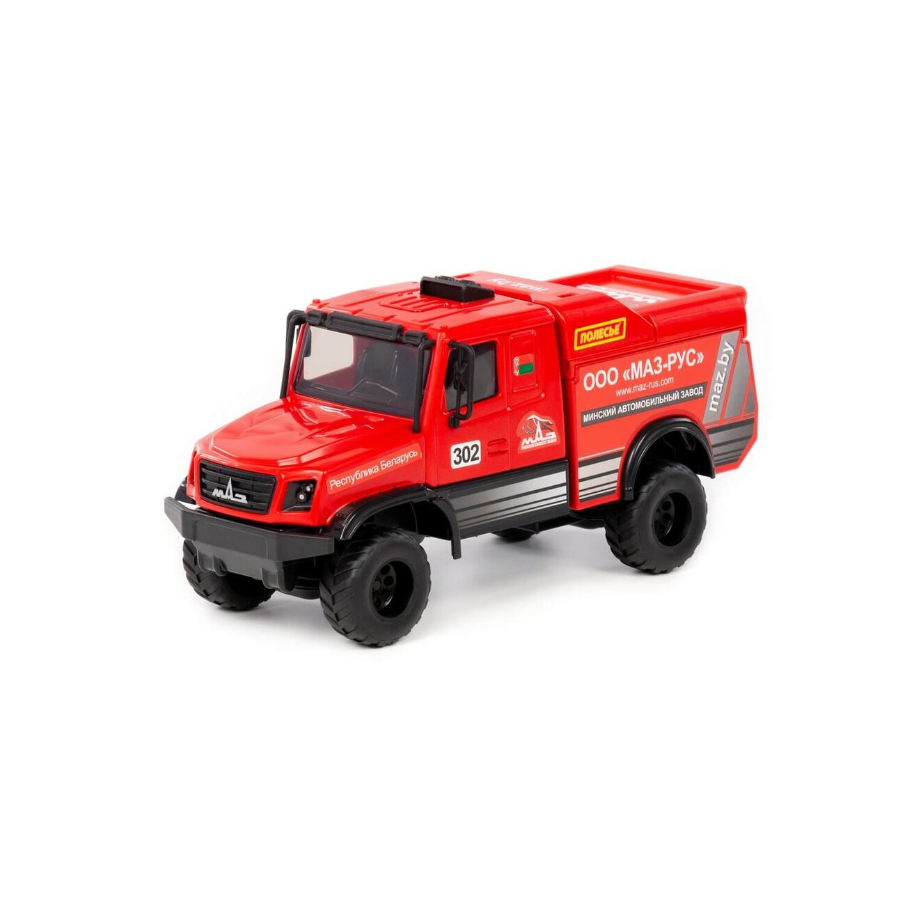 Полесье Гоночный грузовик МАЗ-6440RR инерционный (в коробке) 534019 57314