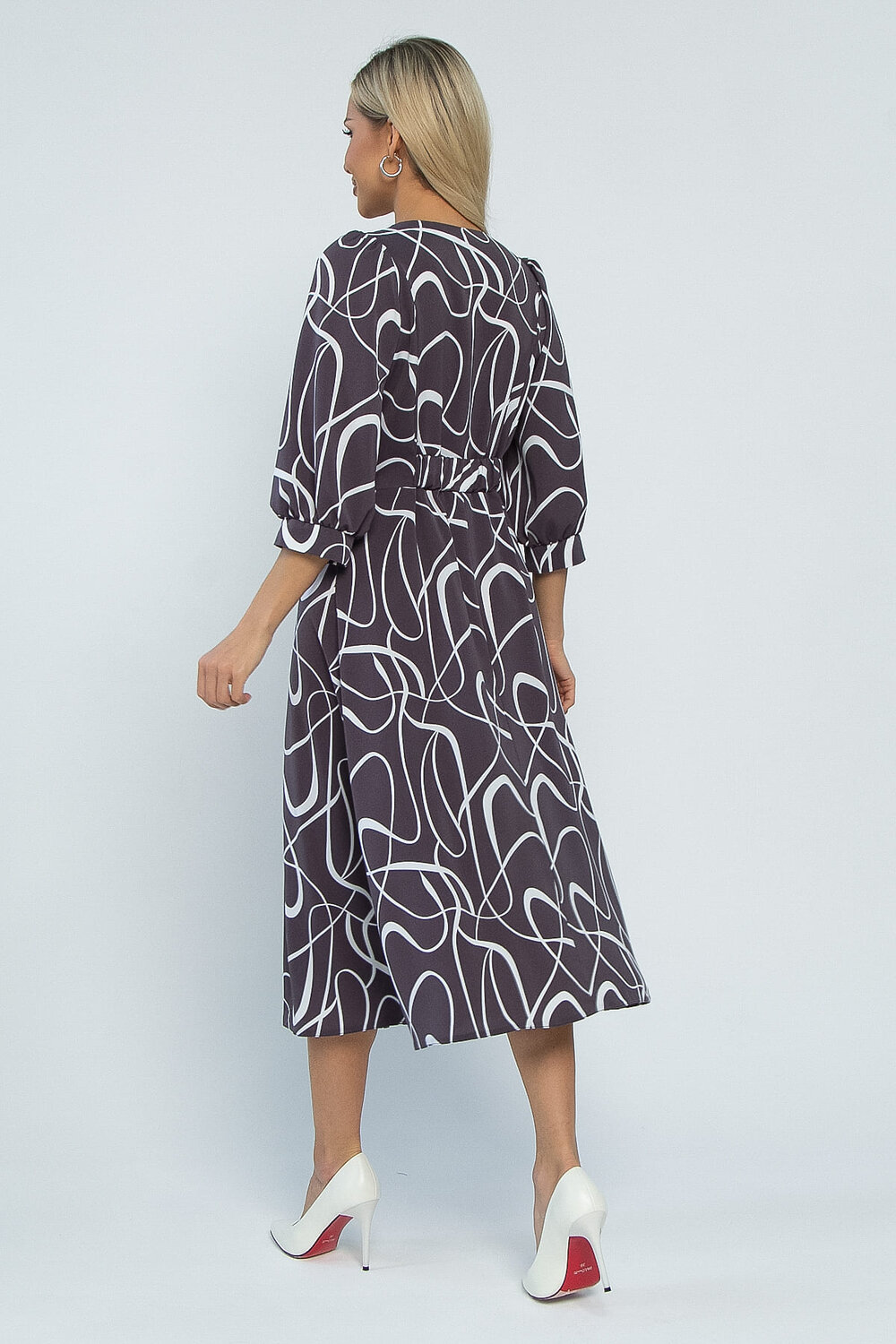 LT Collection Платье 534676 П13524-18М графитовый