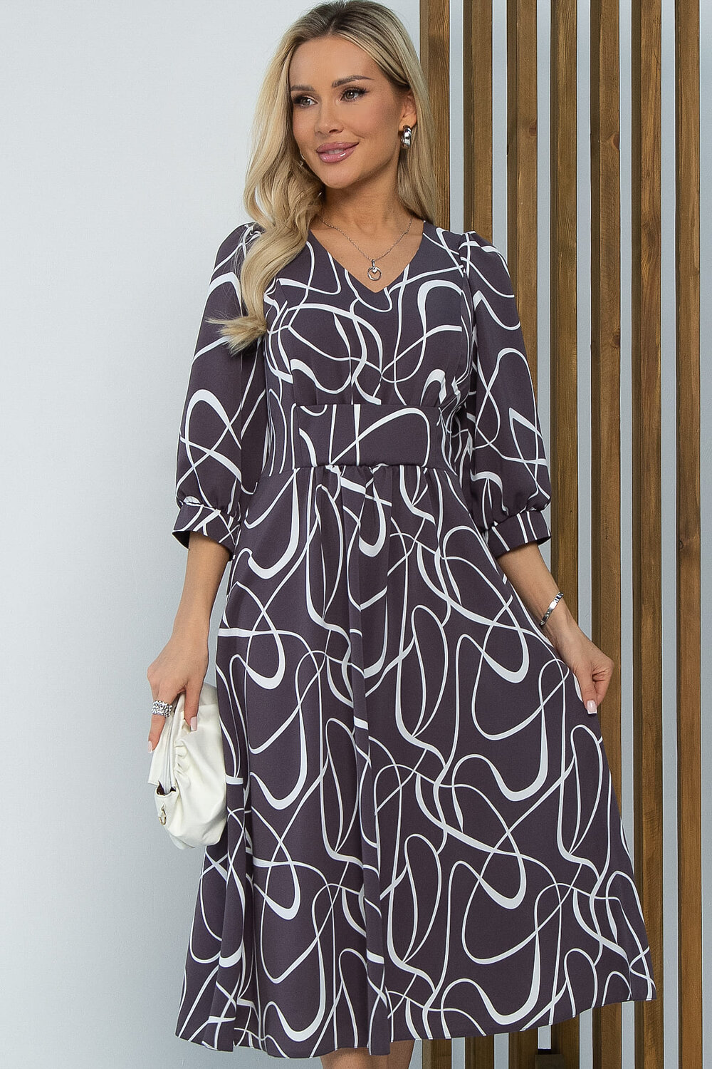 LT Collection Платье 534676 П13524-18М графитовый