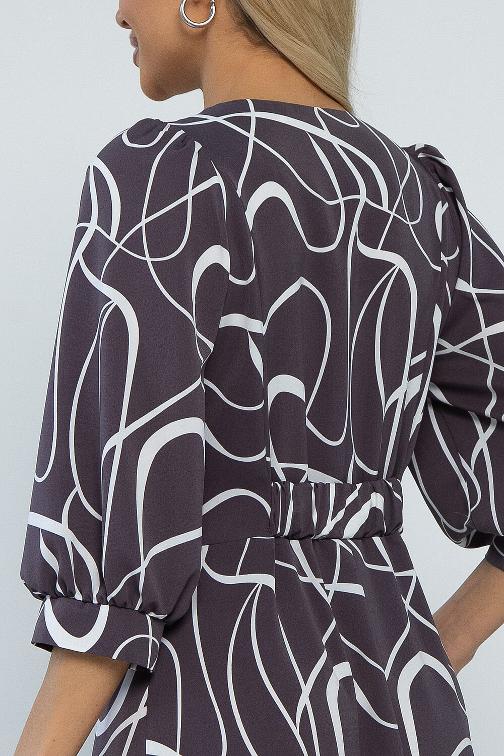 LT Collection Платье 534676 П13524-18М графитовый