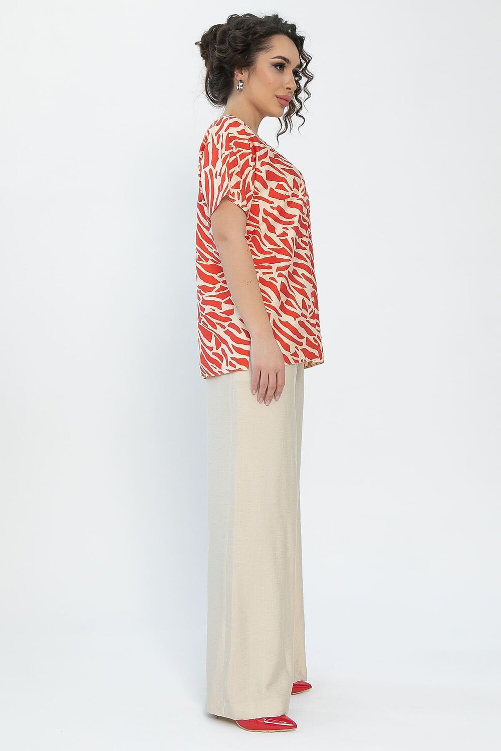 LT Collection Костюм 534679 К13591-30М бежево-красный