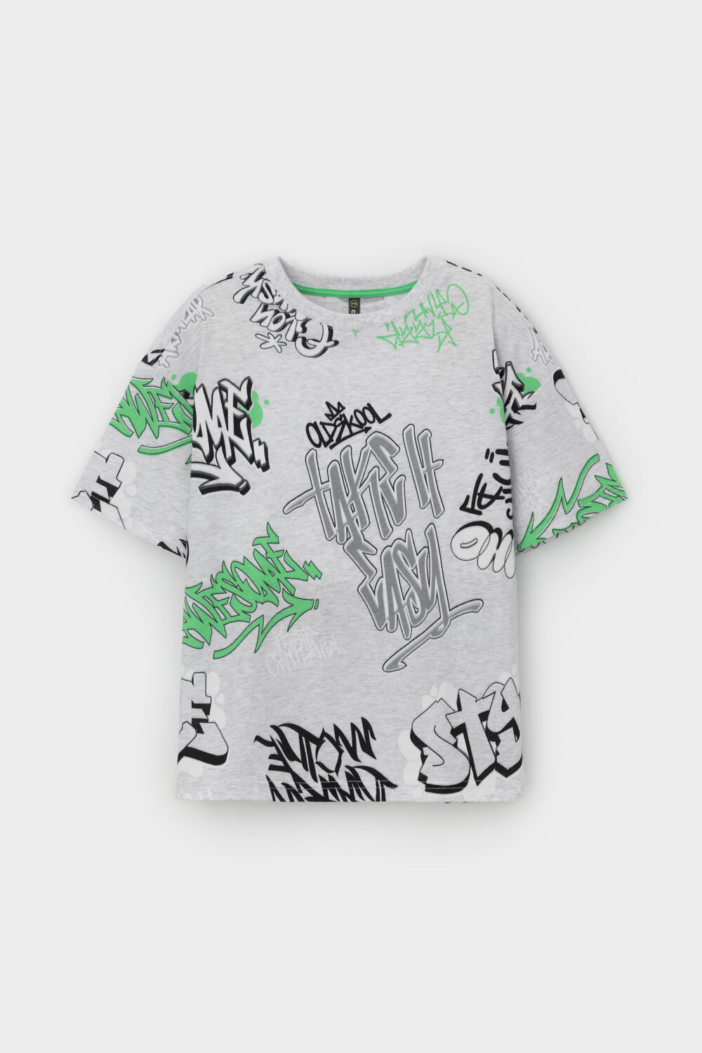 CROCKID Фуфайка 534923 КР 302742 речной перламутр, граффити