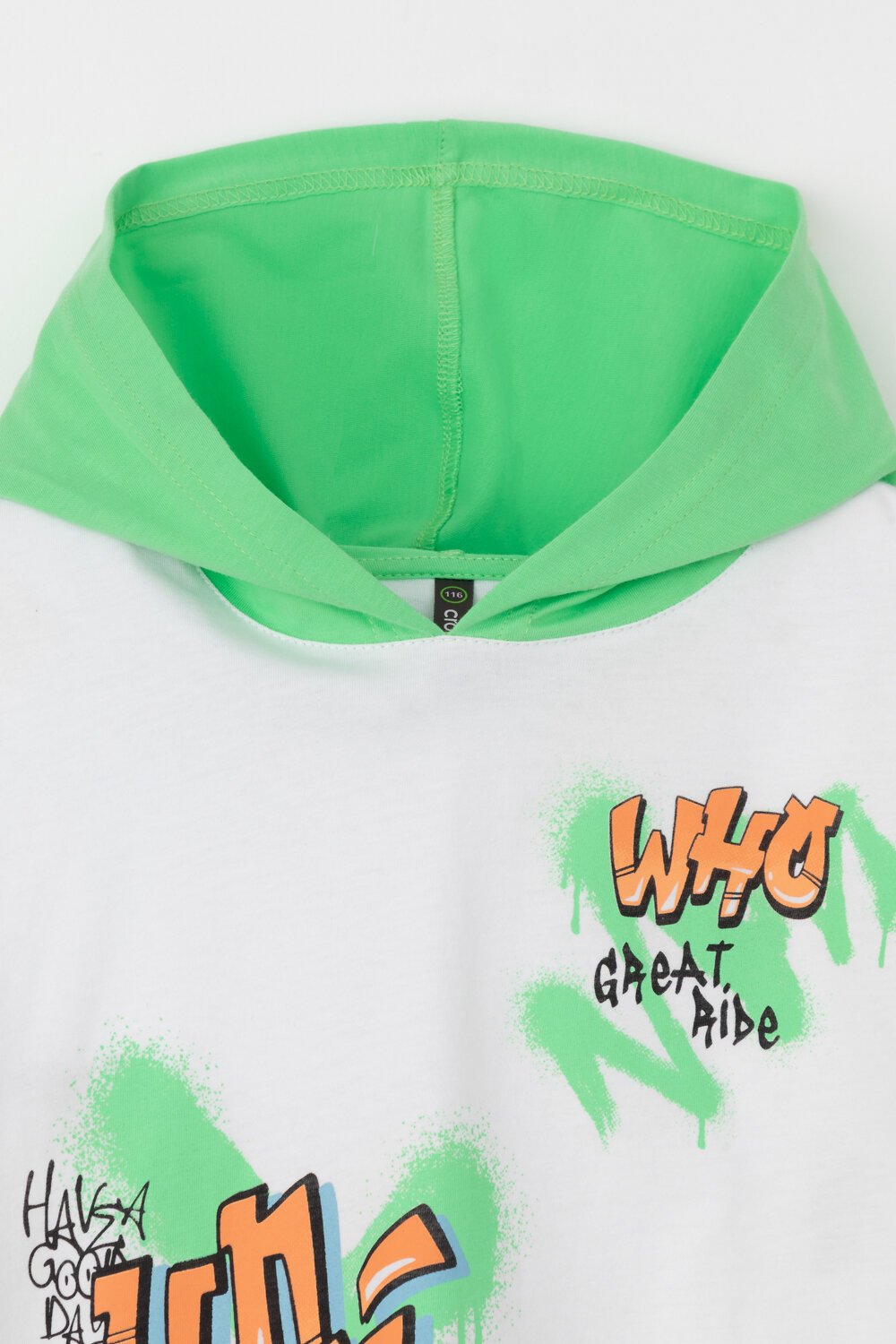 CROCKID Фуфайка 534926 КР 302744-1 белый