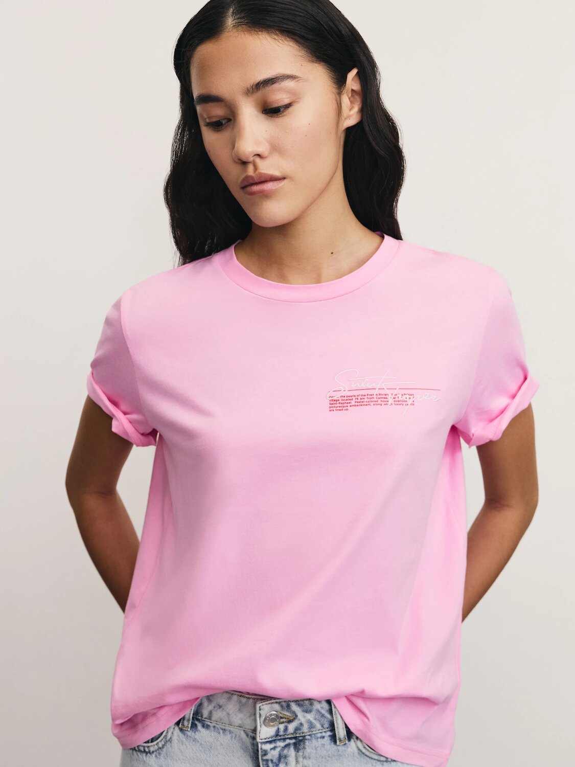 ZARINA Футболка 534957 ZR2504013419 розовый