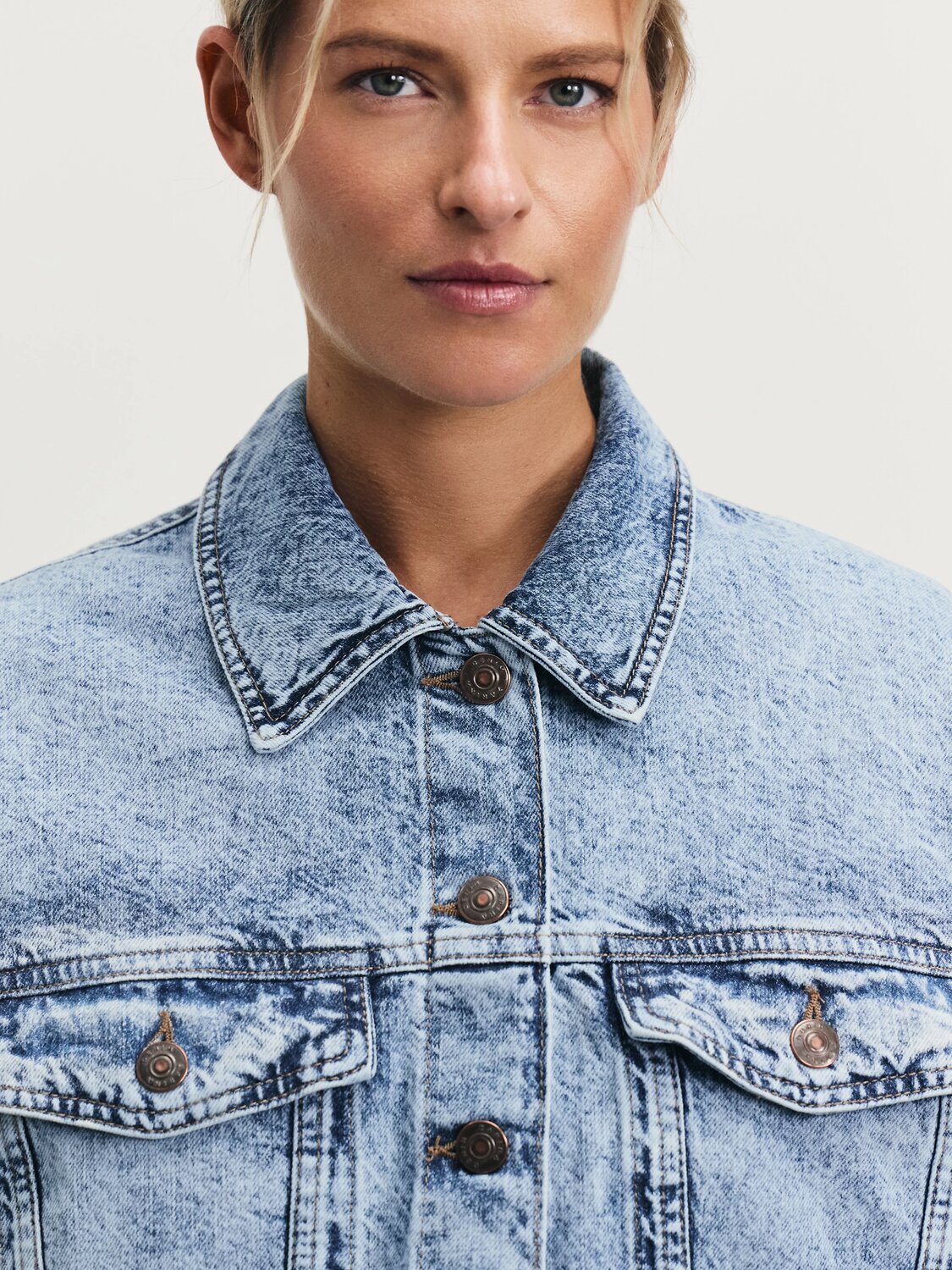 ZARINA Куртка 535001 ZR2505092313 светлый индиго