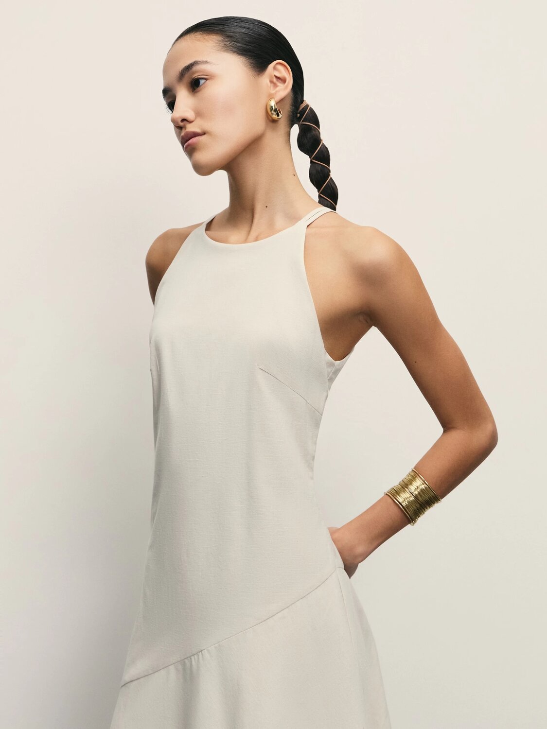 ZARINA Платье 535019 ZR2505022915 молочный