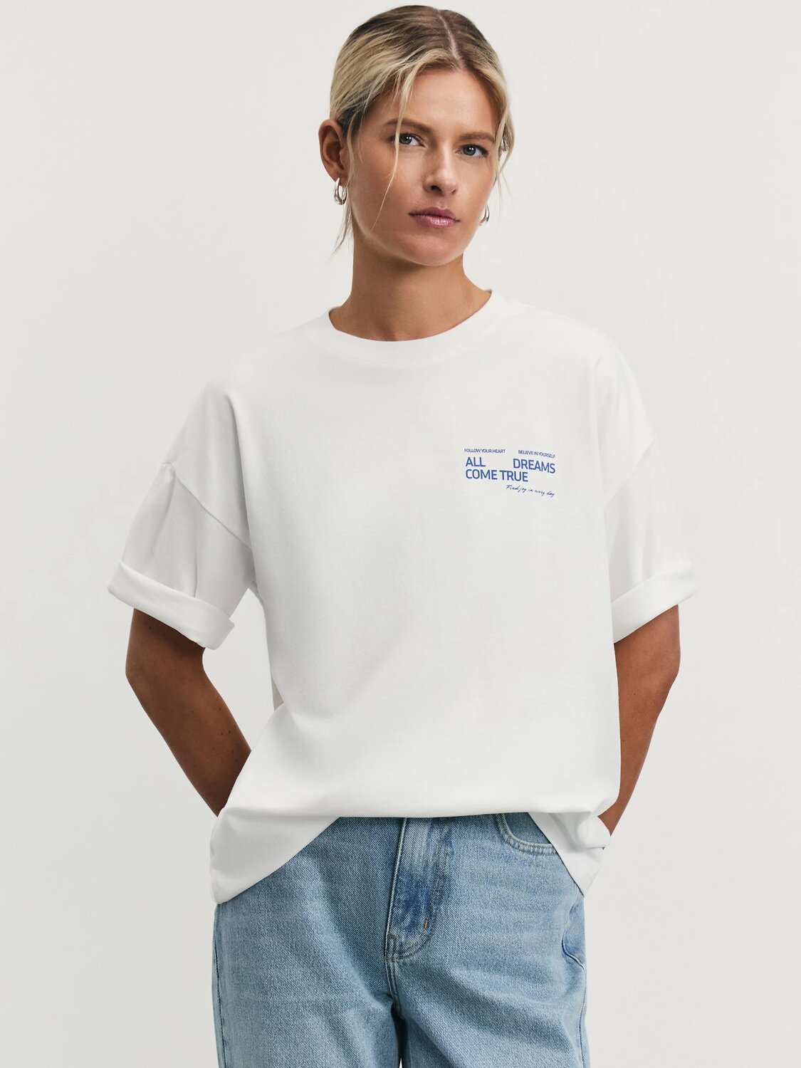 ZARINA Футболка 535174 ZR2506023410 белый
