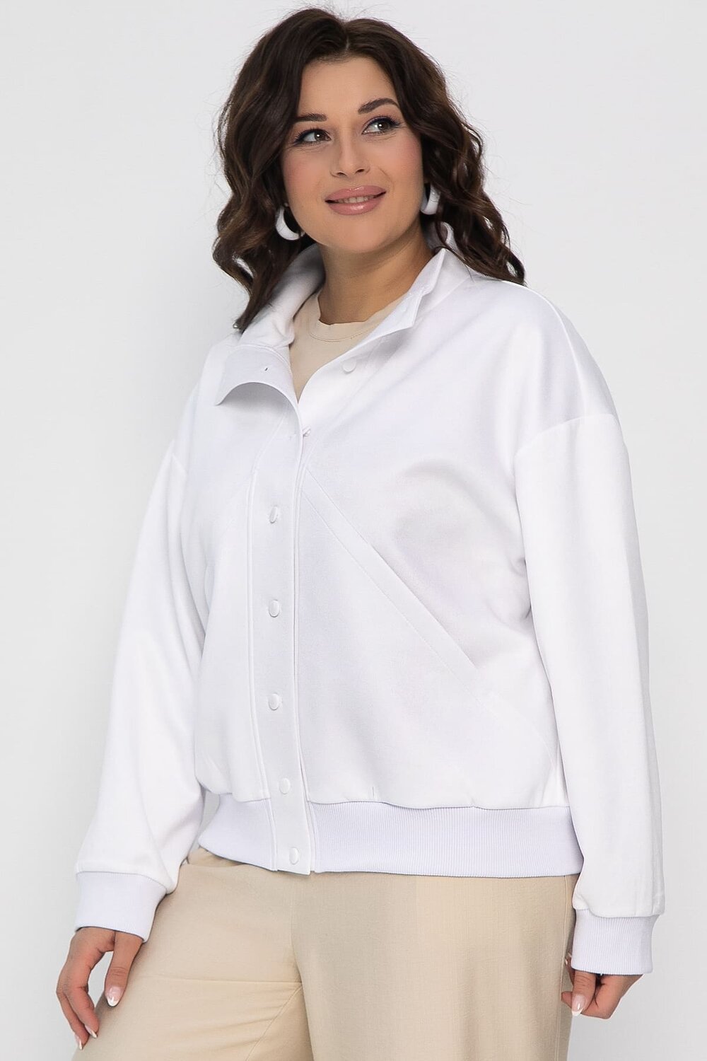 LT Collection Бомбер 535325 Б13359-13М белый