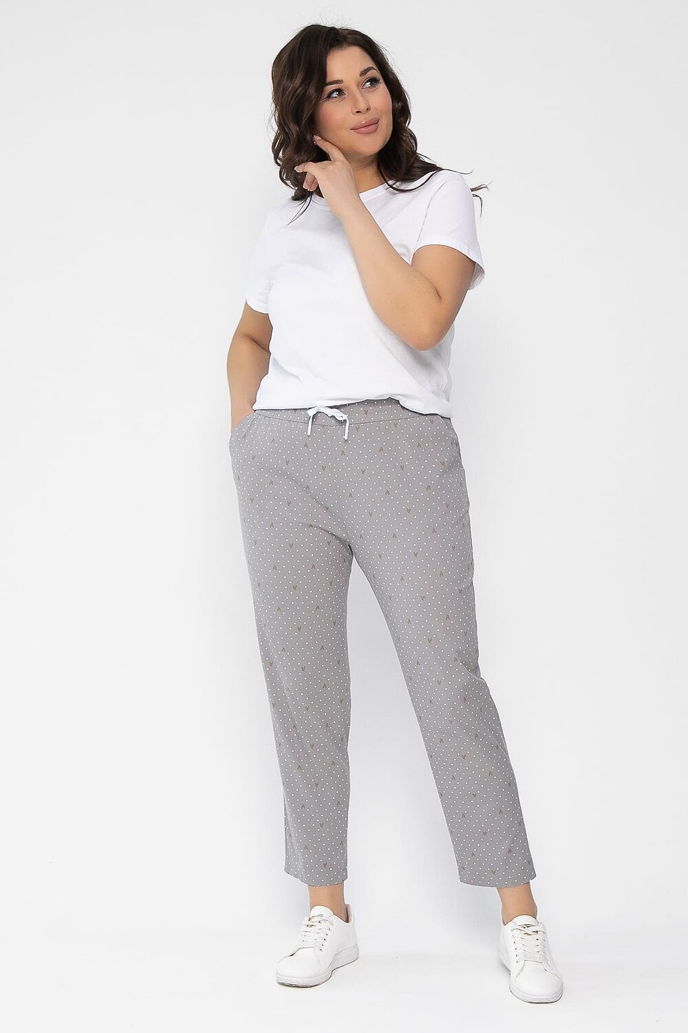 LT Collection Брюки 535331 Б13420-8М серый
