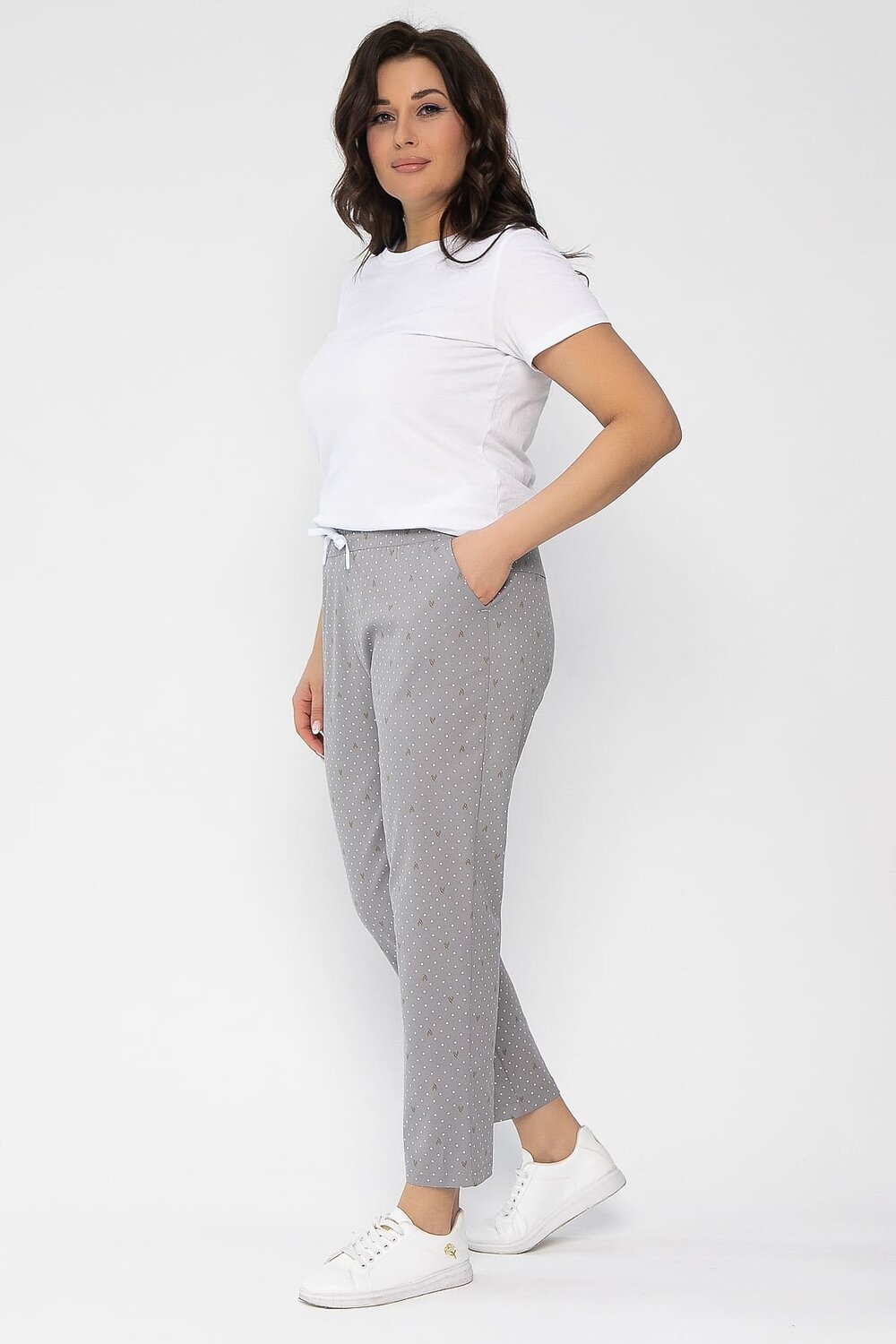 LT Collection Брюки 535331 Б13420-8М серый