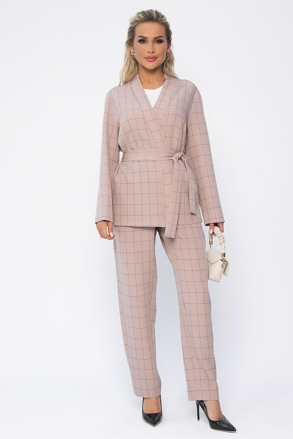 LT Collection Костюм 535348 К13542-1М бежевый