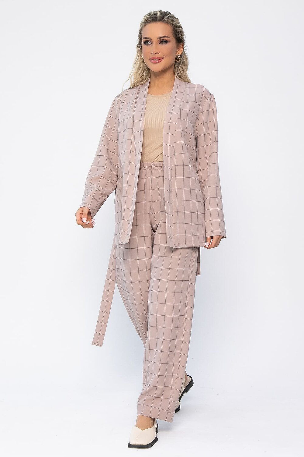 LT Collection Костюм 535348 К13542-1М бежевый