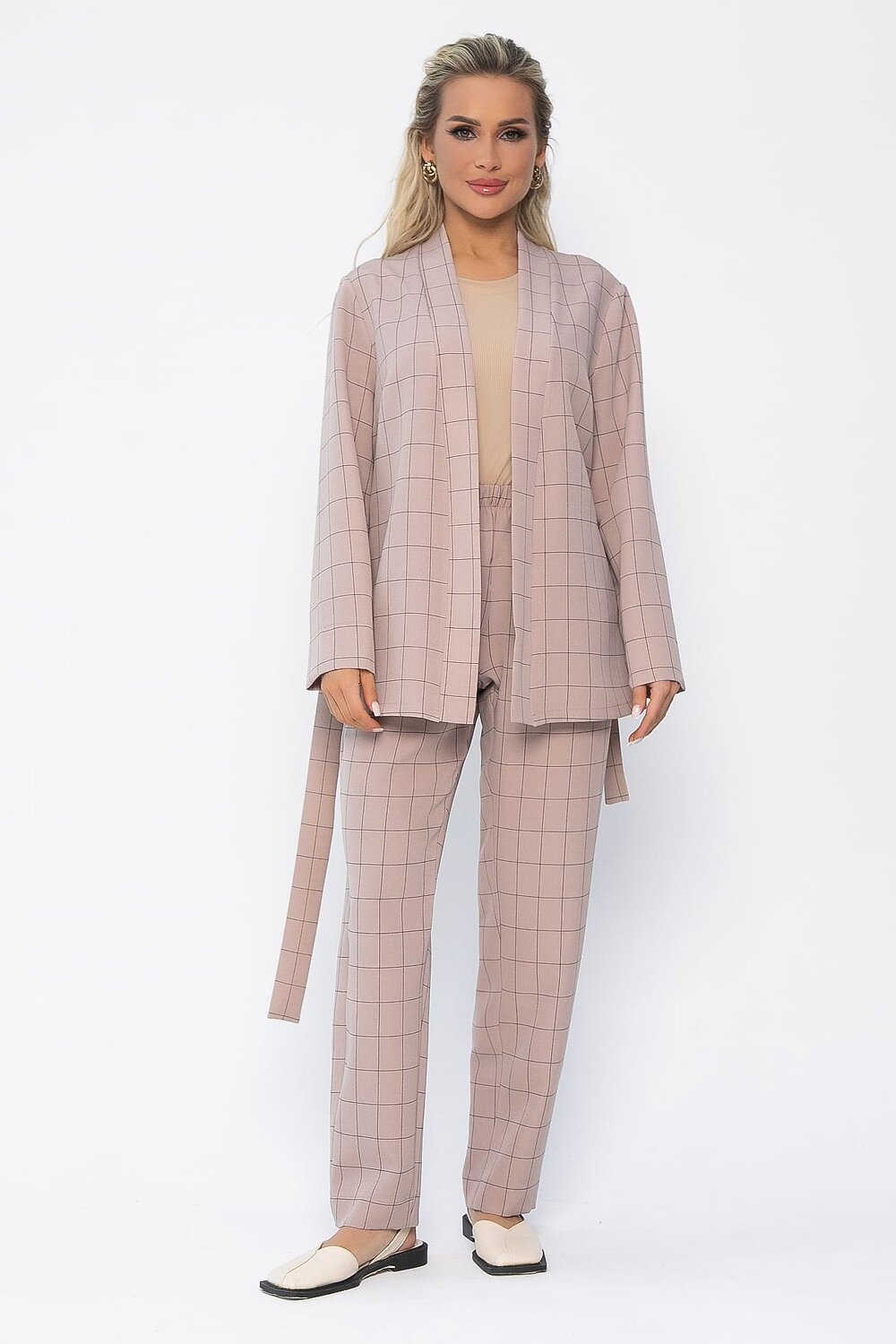 LT Collection Костюм 535348 К13542-1М бежевый