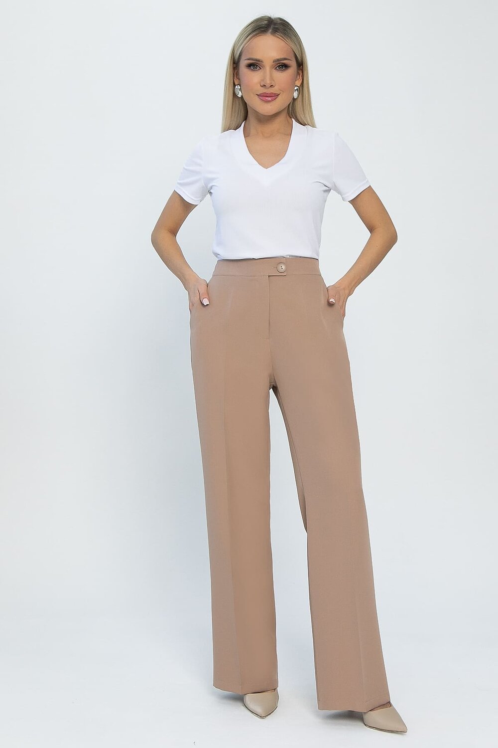 LT Collection Блуза 535351 Б13553-33М белый