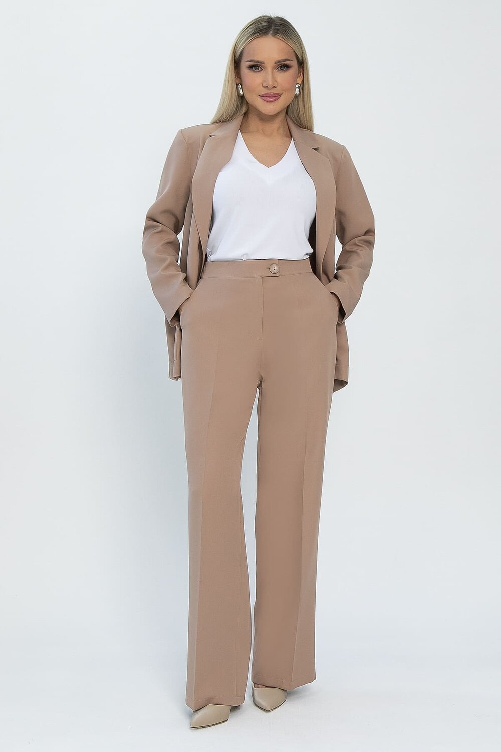 LT Collection Блуза 535351 Б13553-33М белый