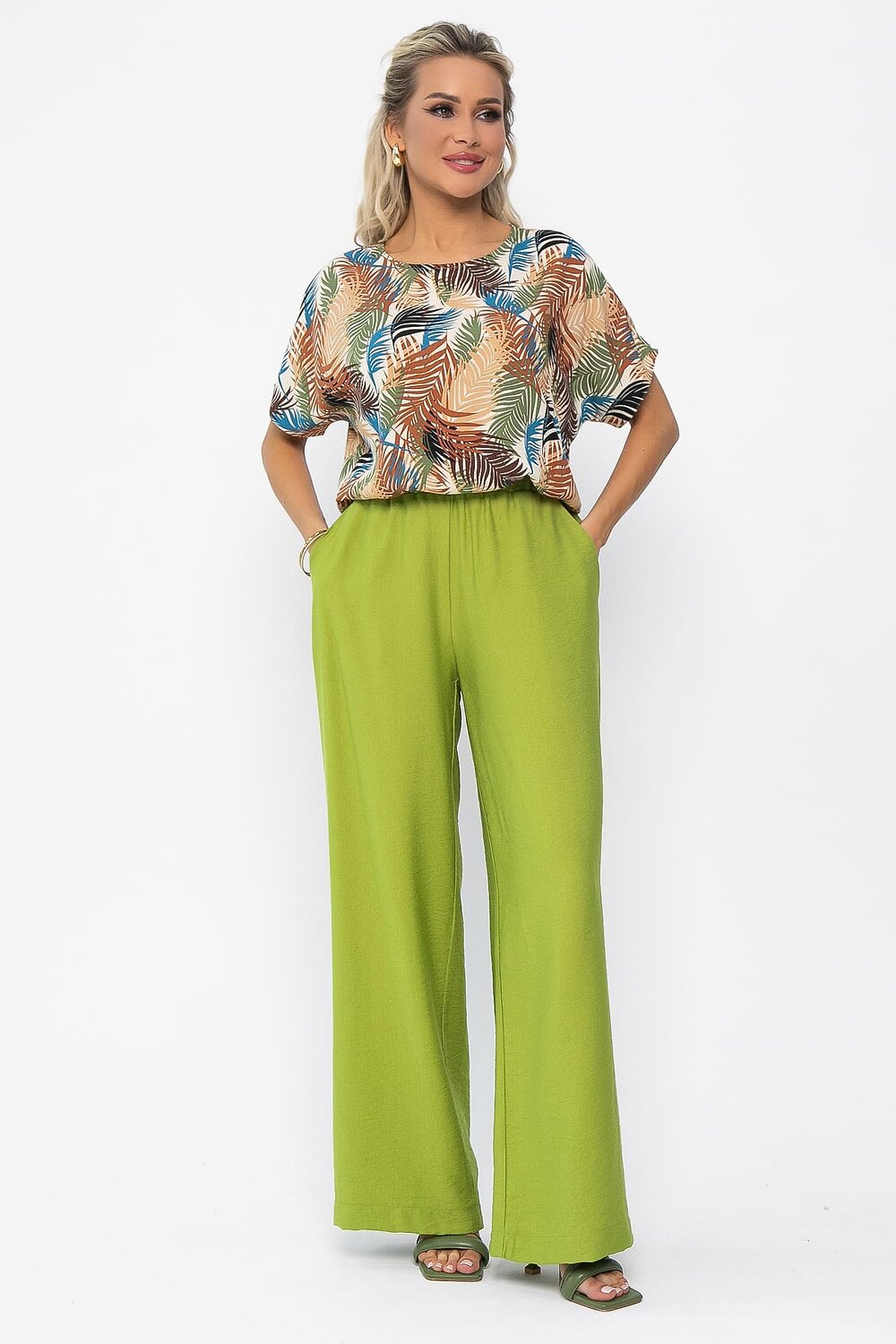 LT Collection Костюм 535359 К13592-30М зелёный