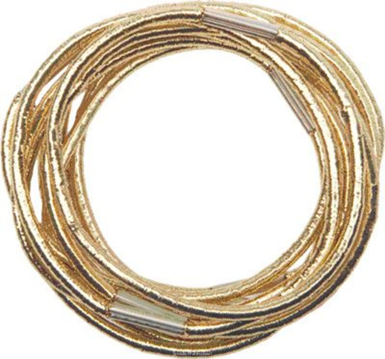 Dewal Резинки для волос RE-042 Midi, золотистый, 10 шт. 535934 2587