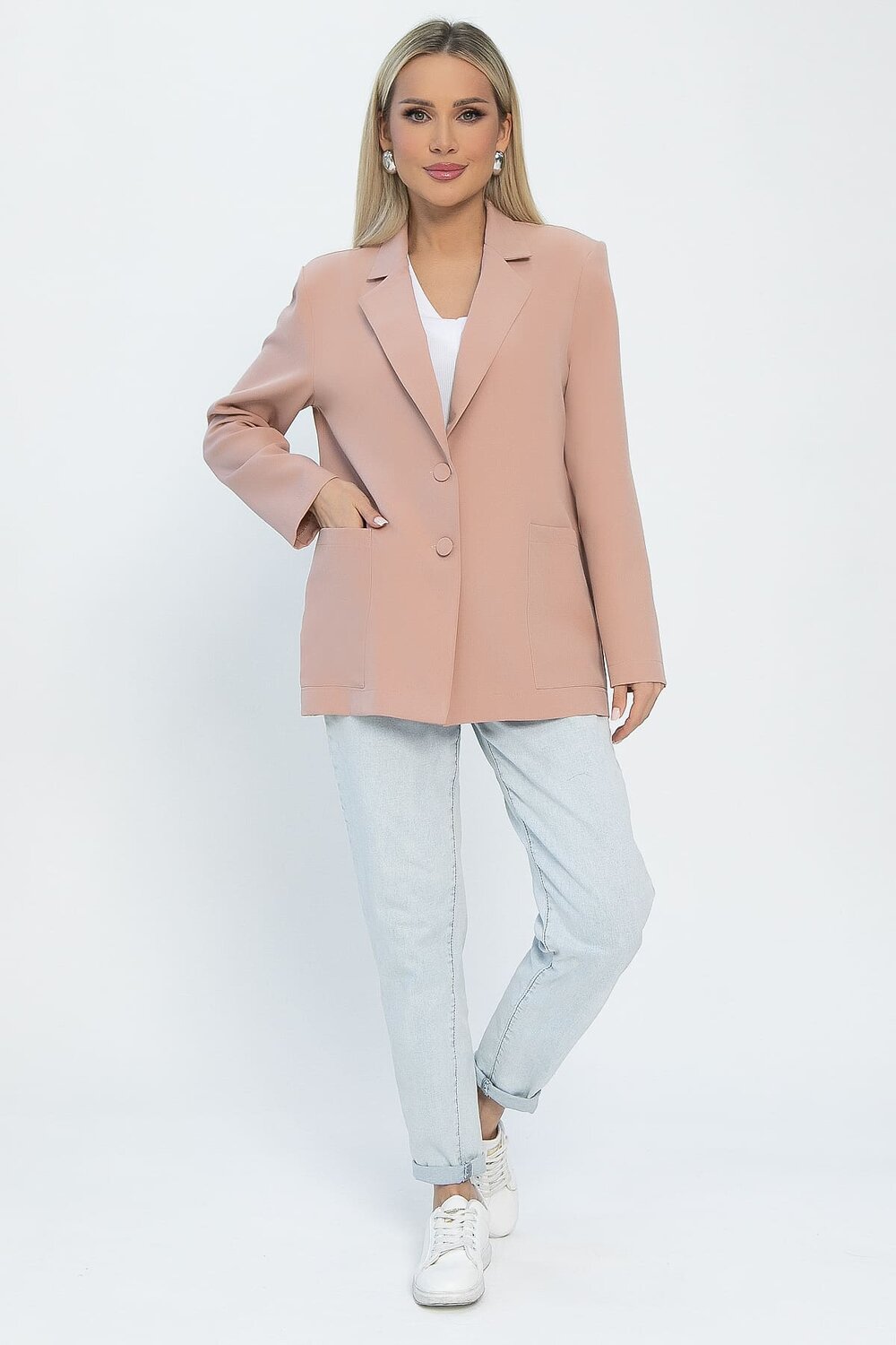 LT Collection Пиджак 536019 Б13515-33М бежевый