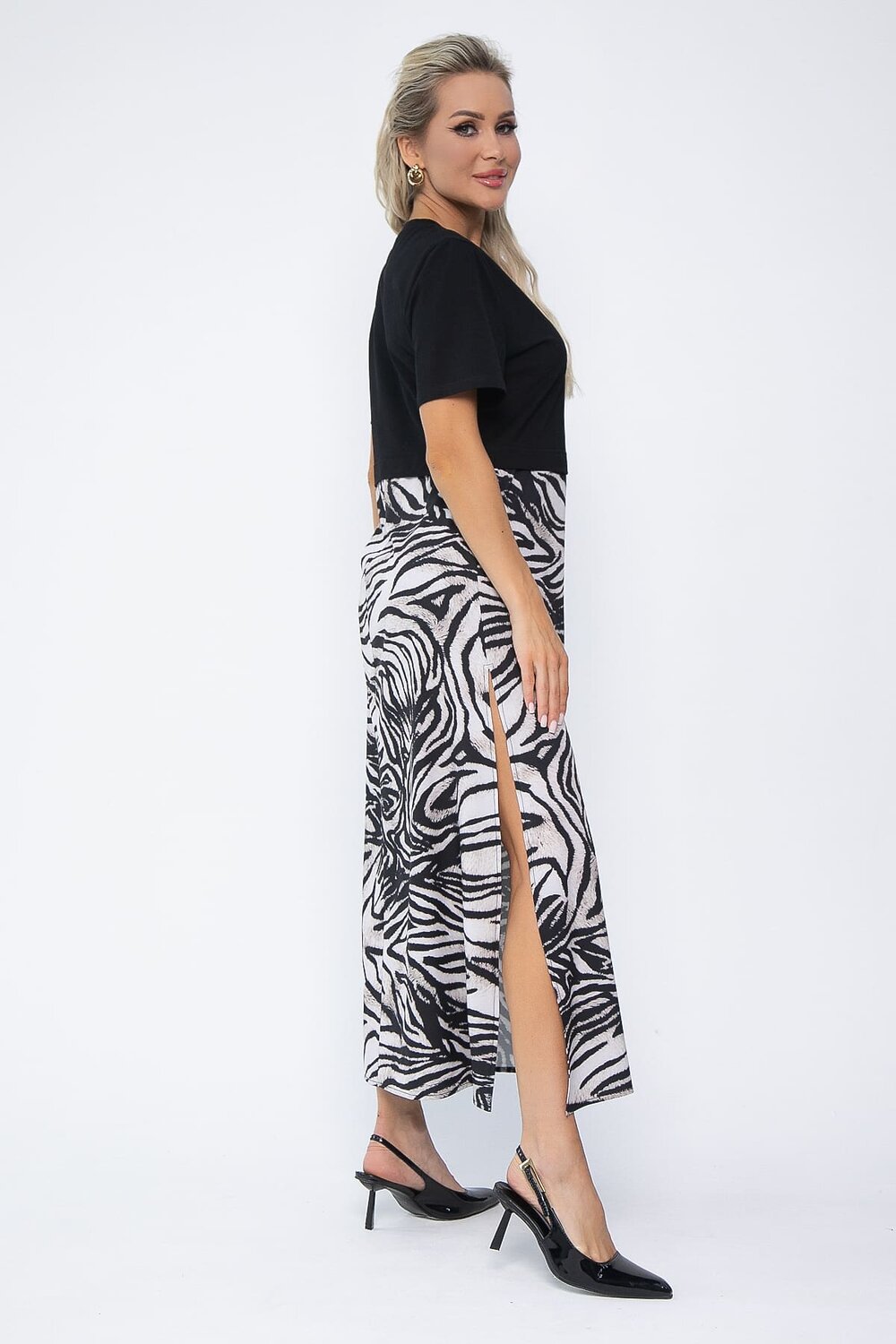 LT Collection Платье 536021 П13529-41М чёрный