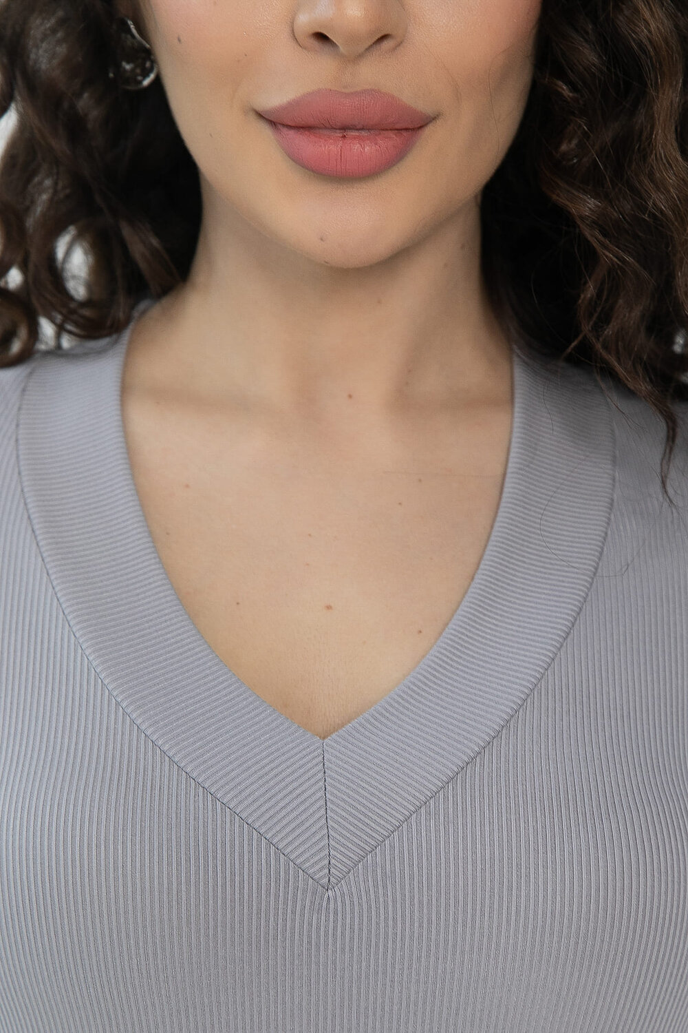 LT Collection Блуза 536027 Б13549-33М серый
