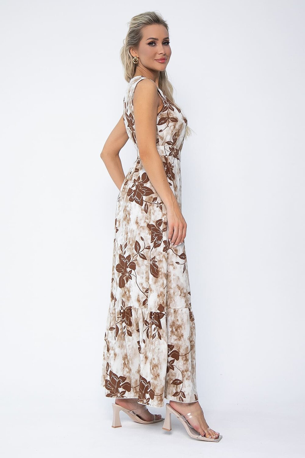LT Collection Платье 536028 П13561-12М бежевый