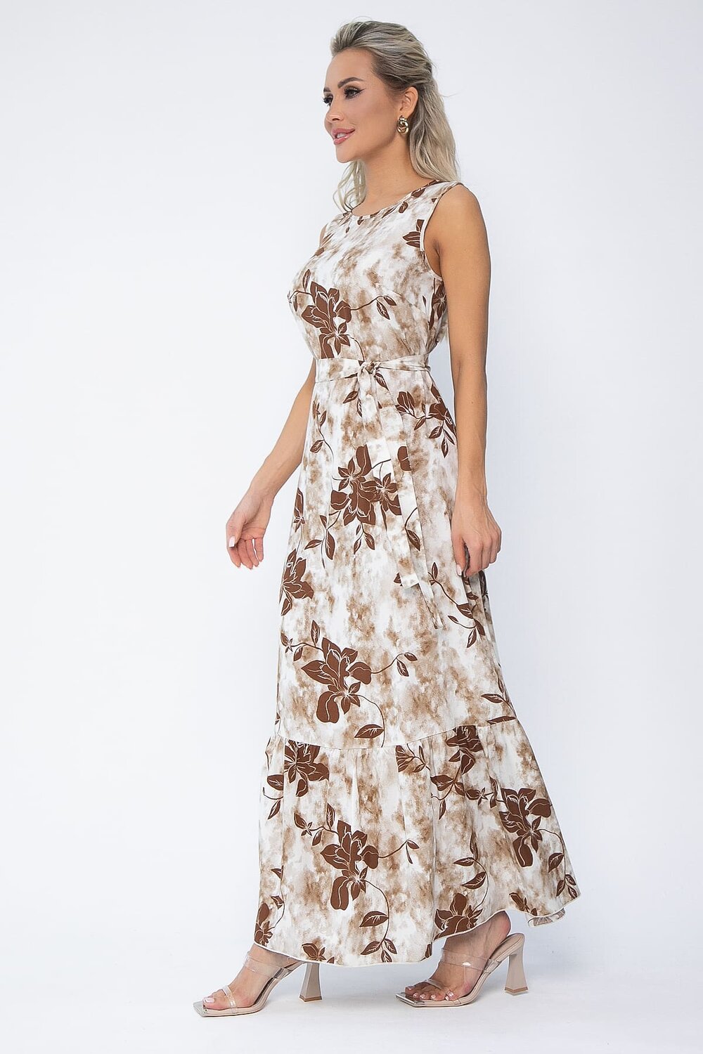 LT Collection Платье 536028 П13561-12М бежевый
