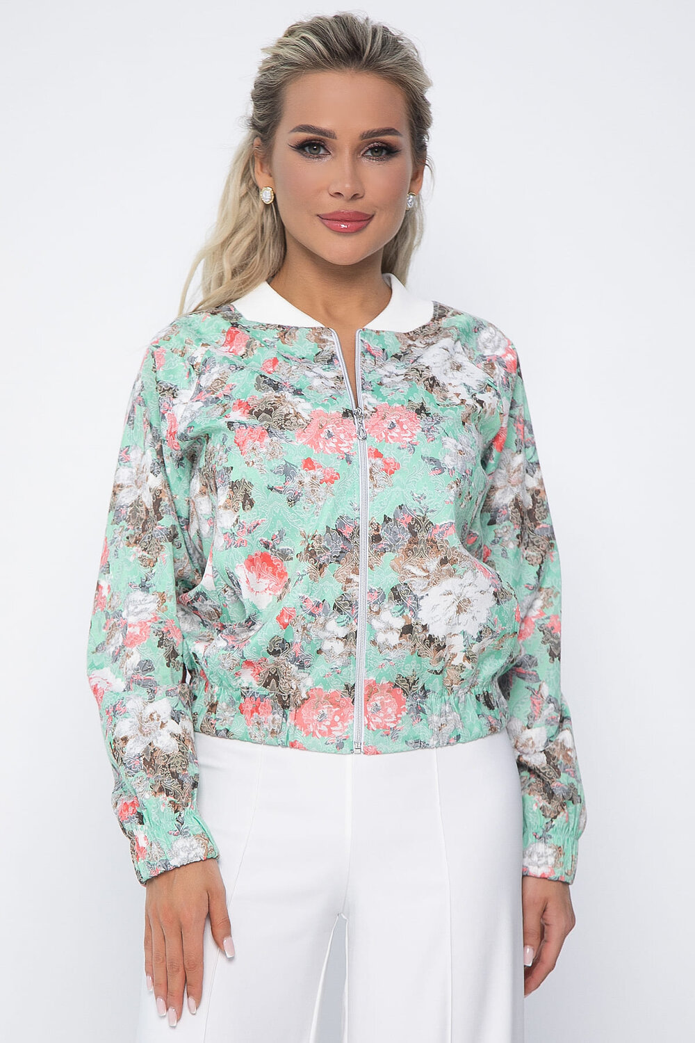 LT Collection Бомбер 536033 Б13548-41М мятная роза