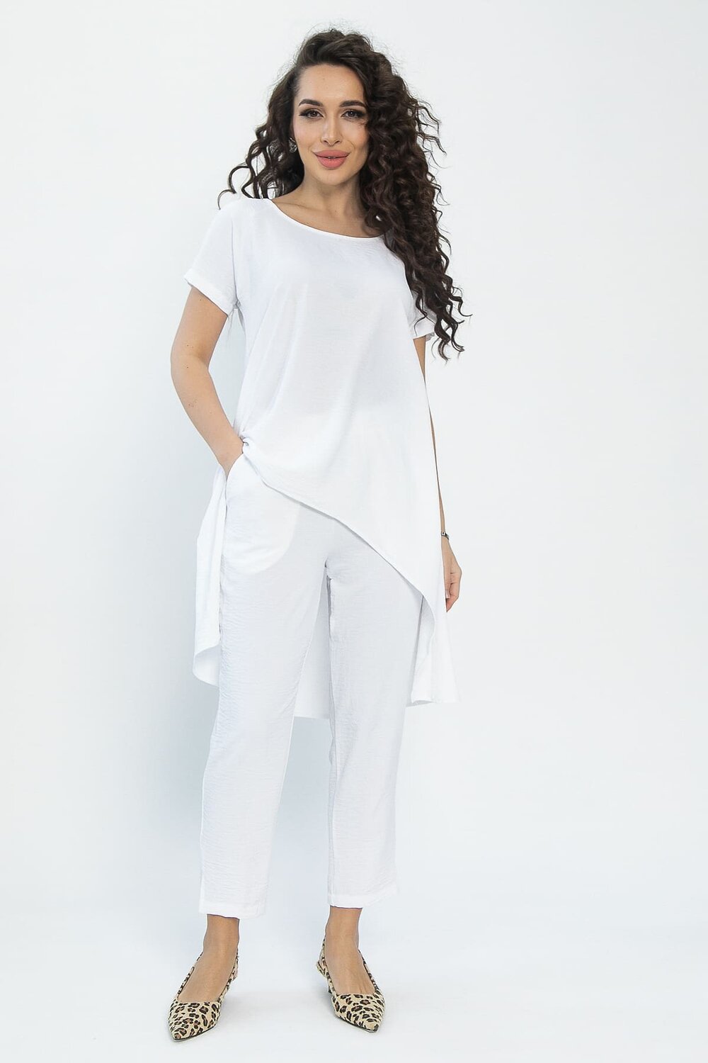 LT Collection Костюм 536035 К13565-21М белый