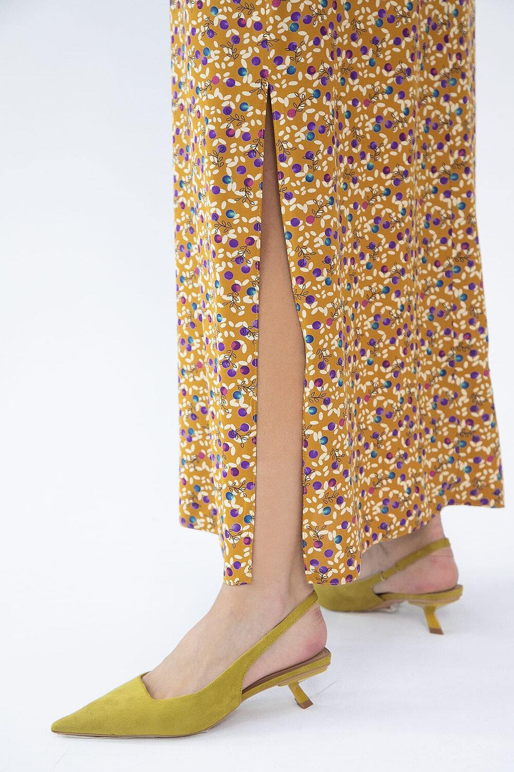 LT Collection Платье 536039 П13584-16М горчица