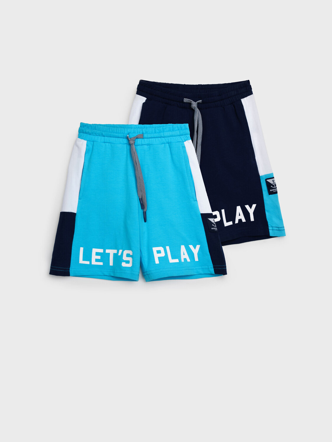 PLAYTODAY Шорты 536878 12512142 тёмно-синий,голубой,белый