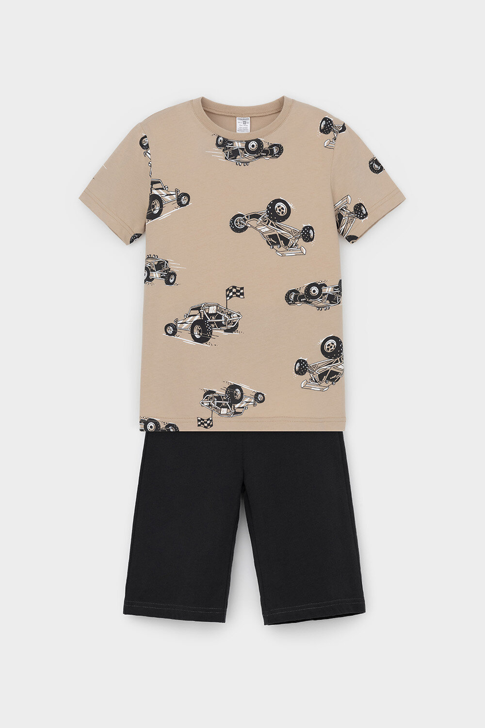CROCKID Пижама 537515 К 1614 быстрые багги, черный песок