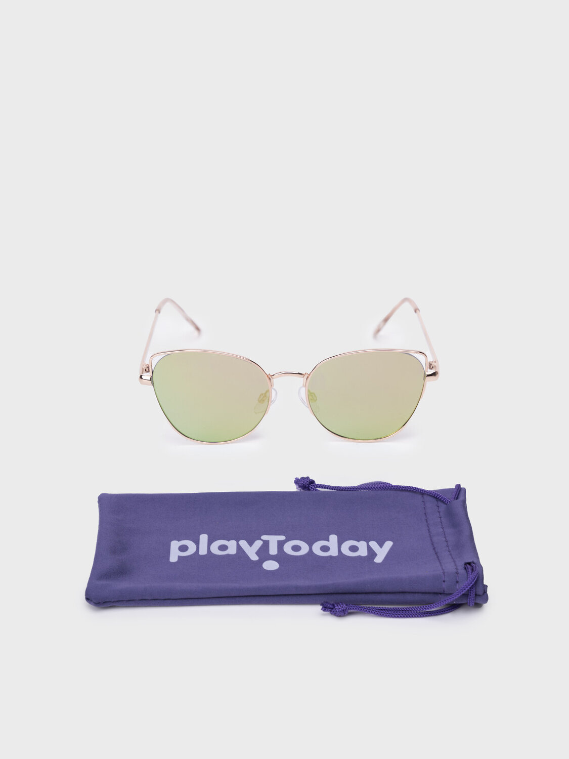 PLAYTODAY Очки солнцезащитные 537789 12521868 золотой,светло-розовый