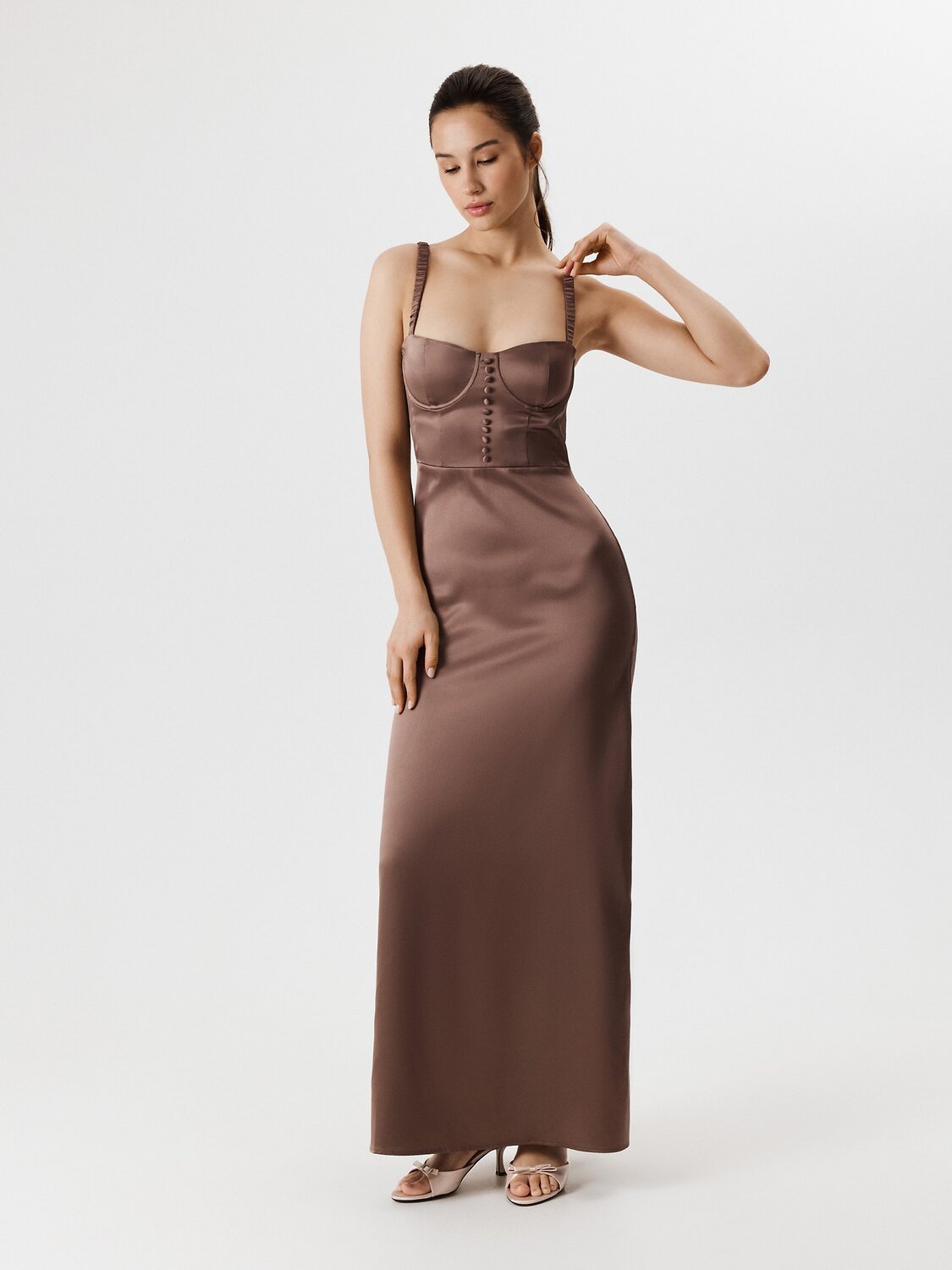 Infinity Lingerie Платье 537856 31200200079 коричневый