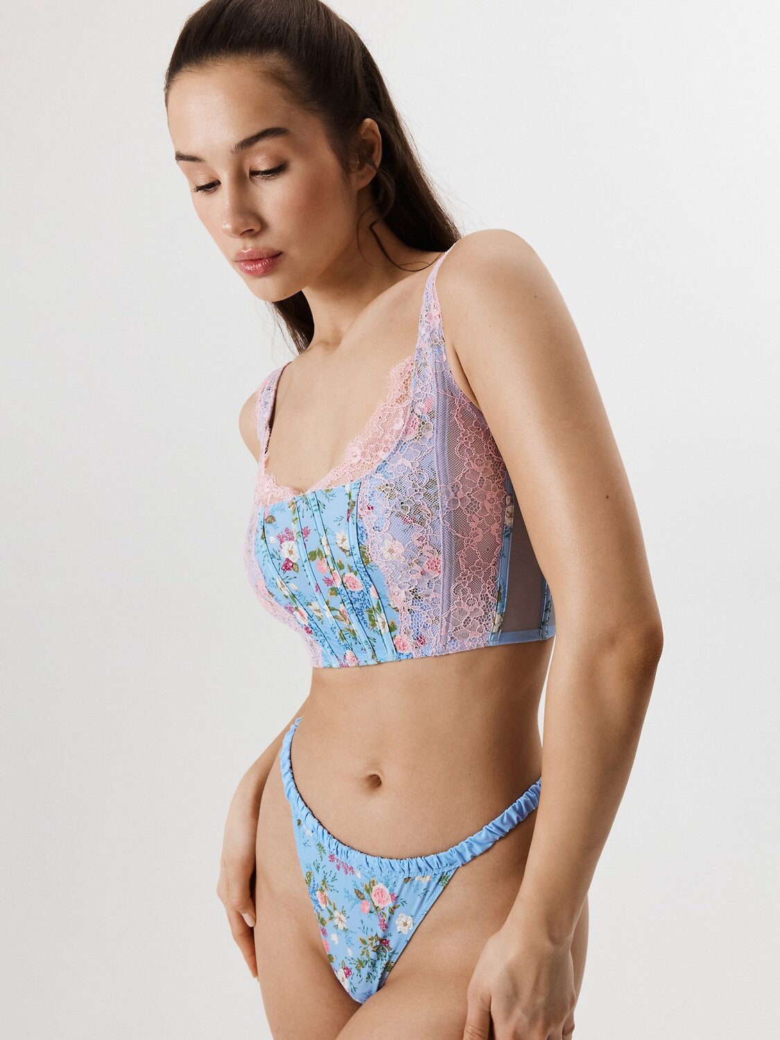 Infinity Lingerie Бюстгальтер 537906 31200140037 синий принт