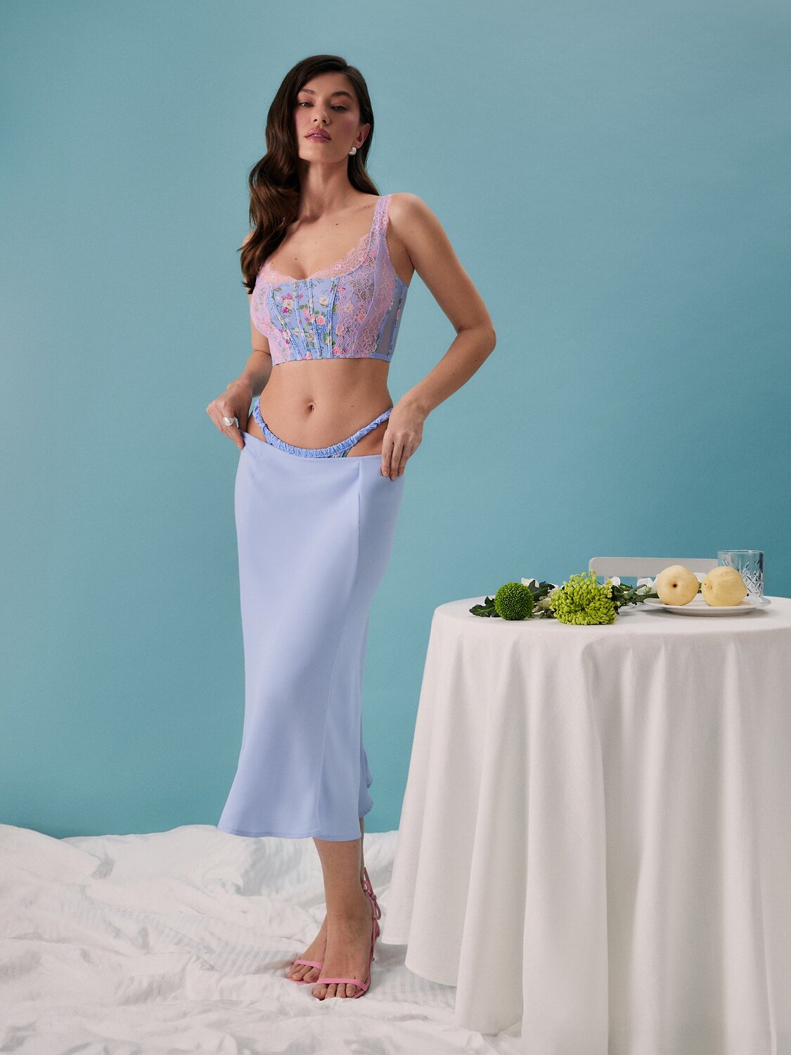Infinity Lingerie Бюстгальтер 537906 31200140037 синий принт