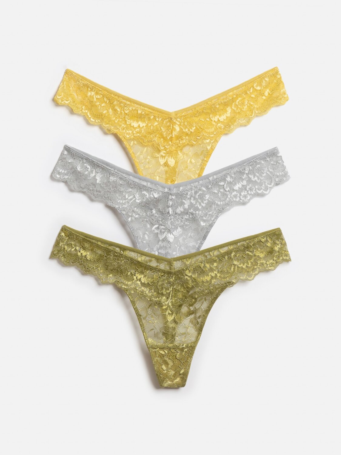 Infinity Lingerie Трусы 537982 31204080006 зеленый со св.серым