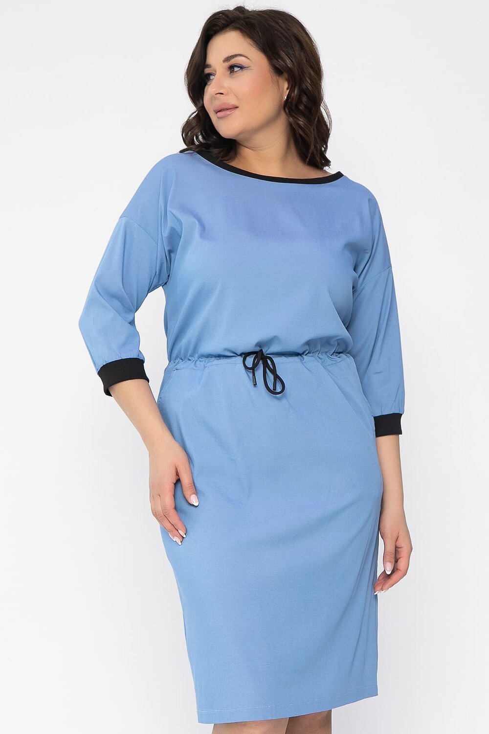 LT Collection Платье 538054 П13257-13М голубой