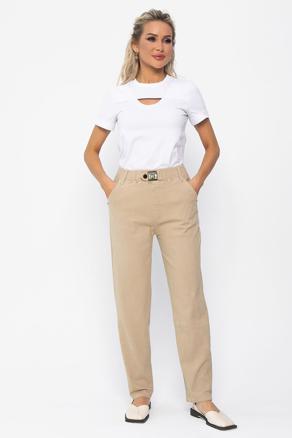LT Collection Футболка 538056 Б13353-50М белый
