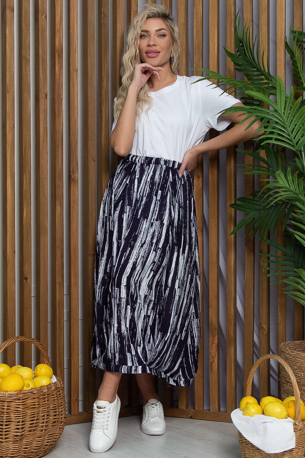 LT Collection Юбка 538057 Ю13379-10М синий