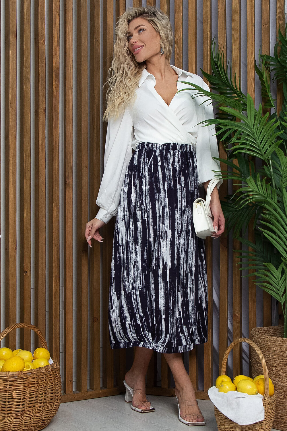 LT Collection Юбка 538057 Ю13379-10М синий
