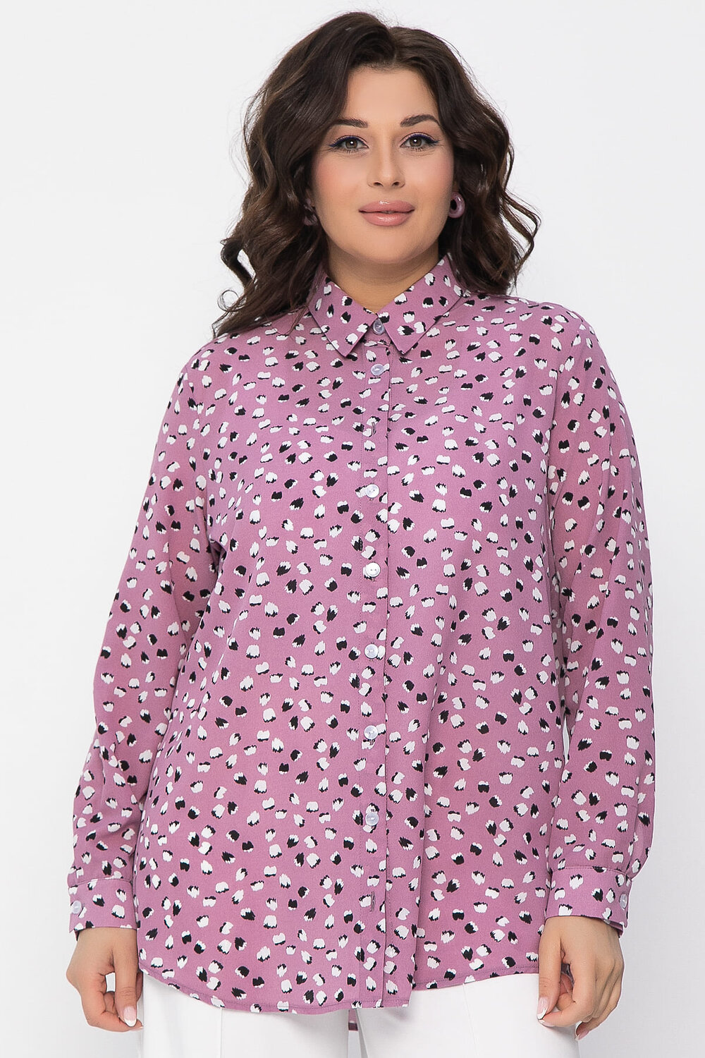 LT Collection Рубашка 538063 Б13473-16М розовый