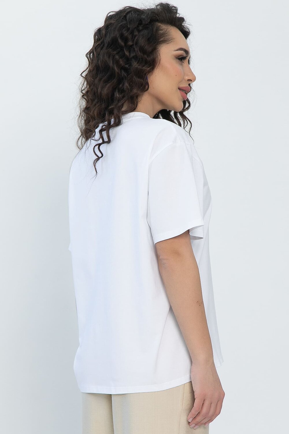 LT Collection Футболка 538064 Б13493-20М белый