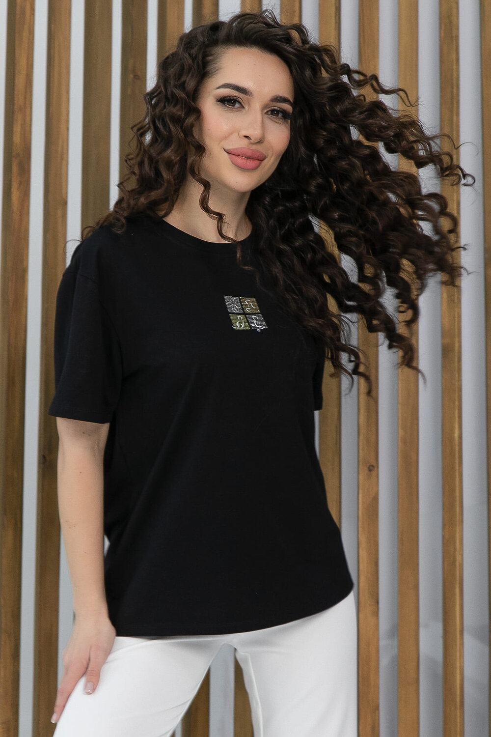 LT Collection Футболка 538066 Б13494-20М чёрный