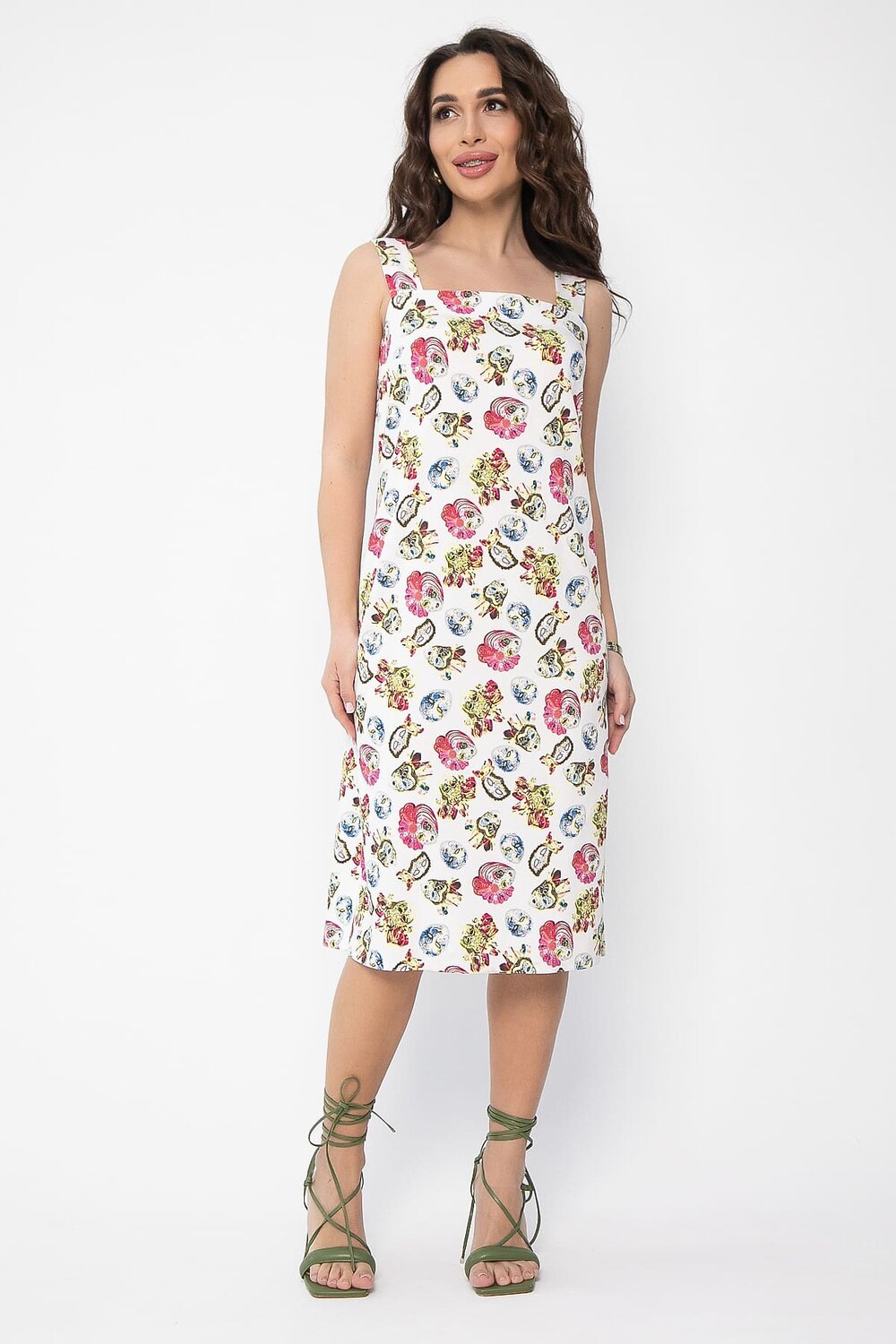 LT Collection Платье 538068 П13504-30М белый