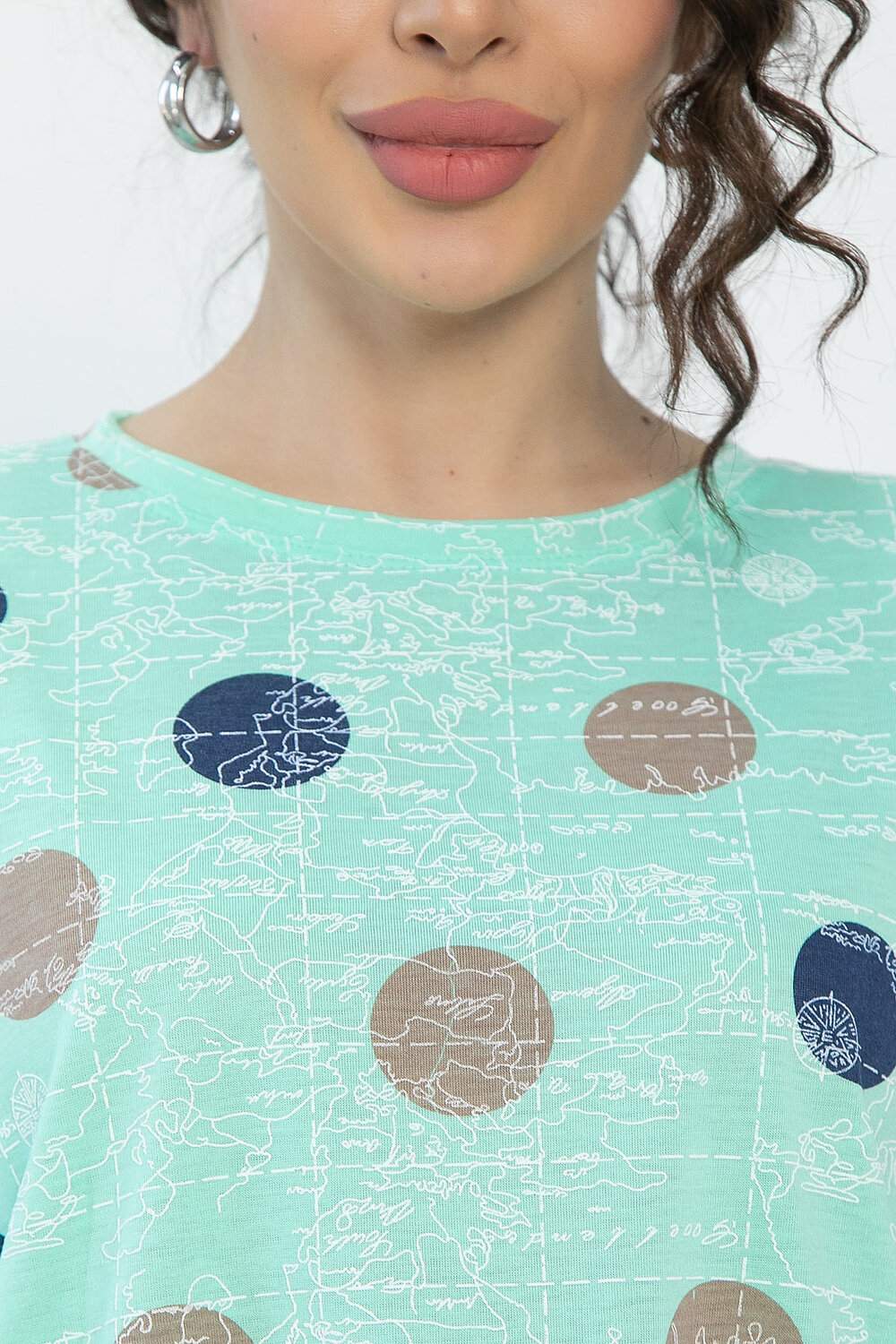 LT Collection Блуза 538073 Б13520-20М зелёный