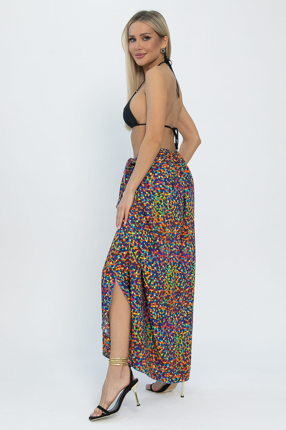 LT Collection Парео 538074 П13532-19М синий